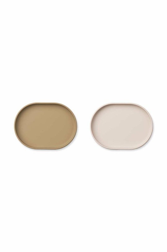 Liewood talerzyk 2-pack LW15506 beżowy SS23