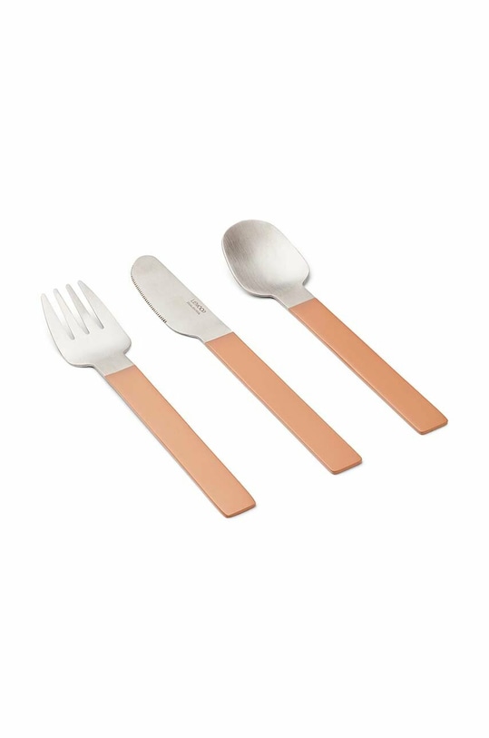 Liewood zestaw sztućców niemowlęcych LW16002 pomarańczowy SS23