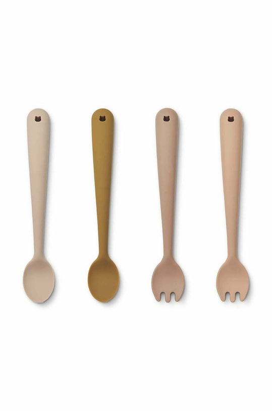 Set dječjeg pribora za jelo Liewood 2-pack 2-pack narančasta LW17074