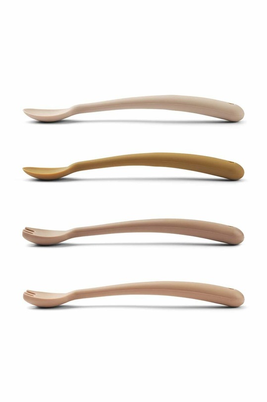 Dječaci Set dječjeg pribora za jelo Liewood 2-pack LW17074 narančasta