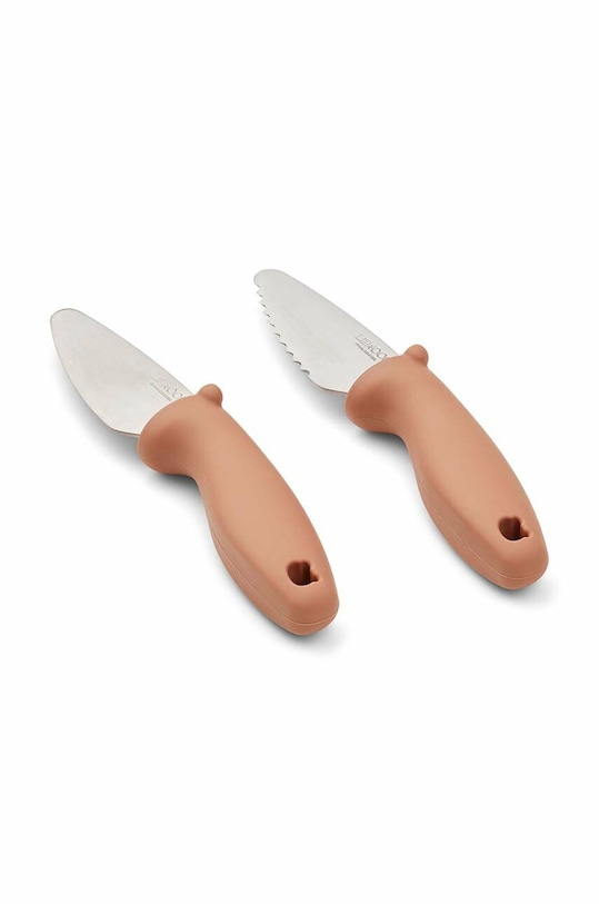 Liewood zestaw sztućców niemowlęcych pomarańczowy LW17552