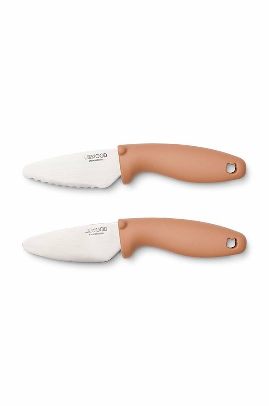 Liewood zestaw sztućców niemowlęcych LW17552 pomarańczowy AA00