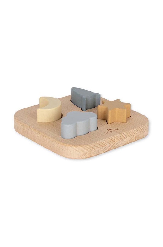 Konges Sløjd zabawka drewniana niemowlęca Gift Box szary KS4742
