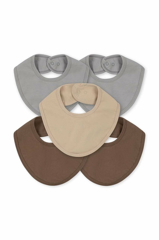 Konges Sløjd śliniak niemowlęcy 5-pack Produkt niemowlęcy multicolor KS4640
