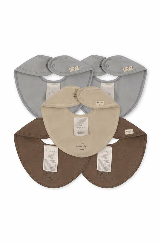 Konges Sløjd śliniak niemowlęcy 5-pack KS4640 multicolor SS23
