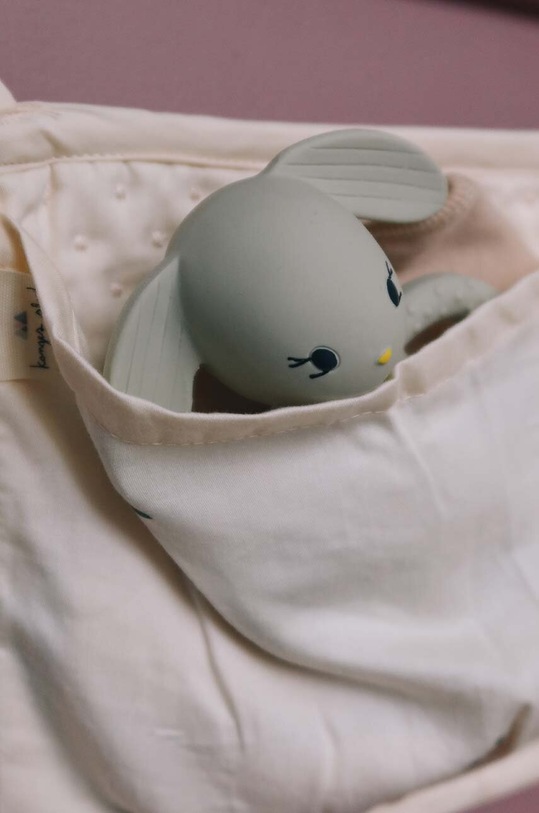 Konges Sløjd gryzak niemowlęcy TEETH SOOTHER RABBIT beżowy KS1299