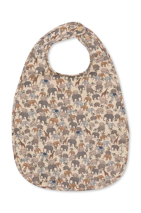 Βρεφική σαλιάρα Konges Sløjd 2-pack KS5061 μπλε SS23