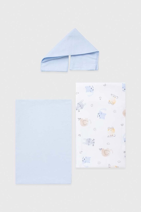 OVS pościel niemowlęca 1800687.Newborn.Miscell niebieski SS23