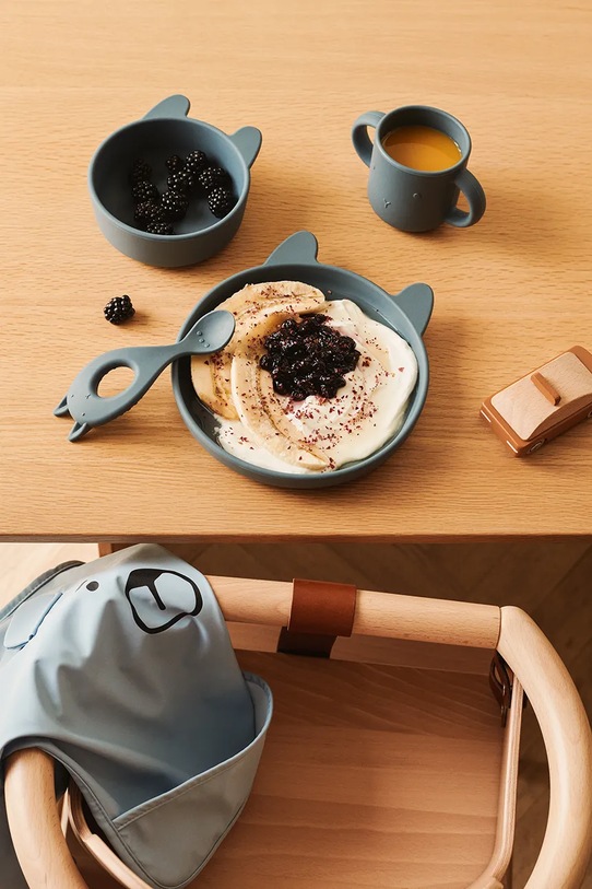 Liewood zestaw naczyń niebieski LW13061