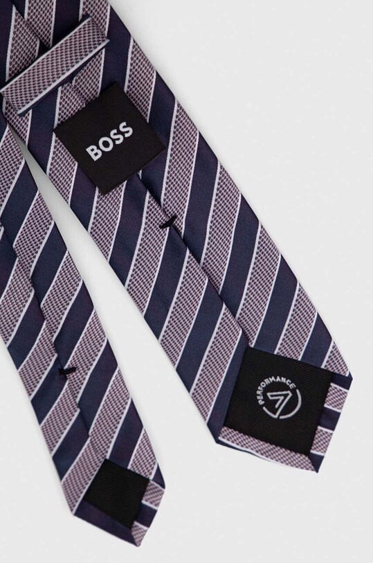Kravata BOSS 50490760 vijolična SS23
