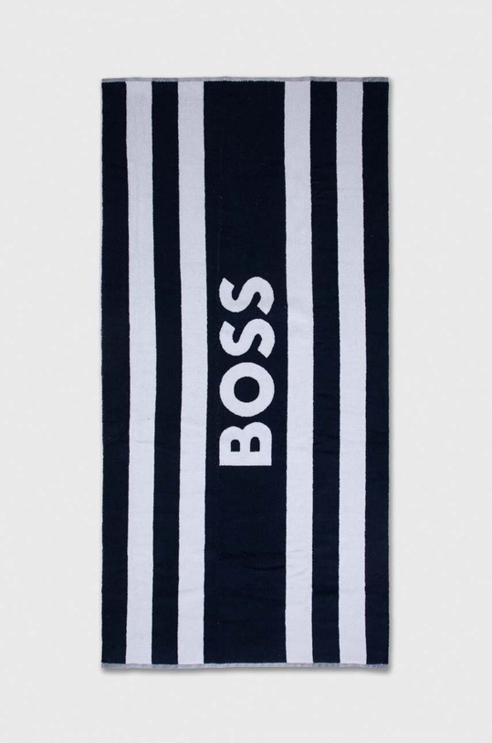 BOSS pamut törölköző sötétkék 50492273