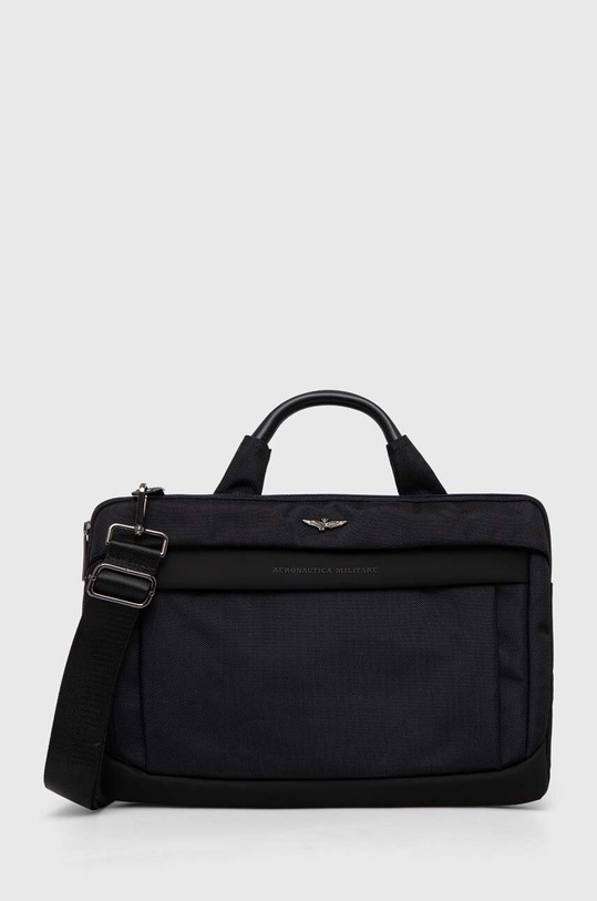 Aeronautica Militare pokrowiec na laptopa na laptopa czarny AM503