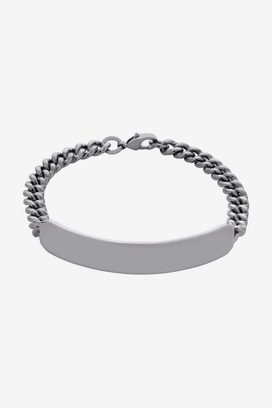 A.P.C. bracelet Gourmette Darwin gray MEACC.M70606