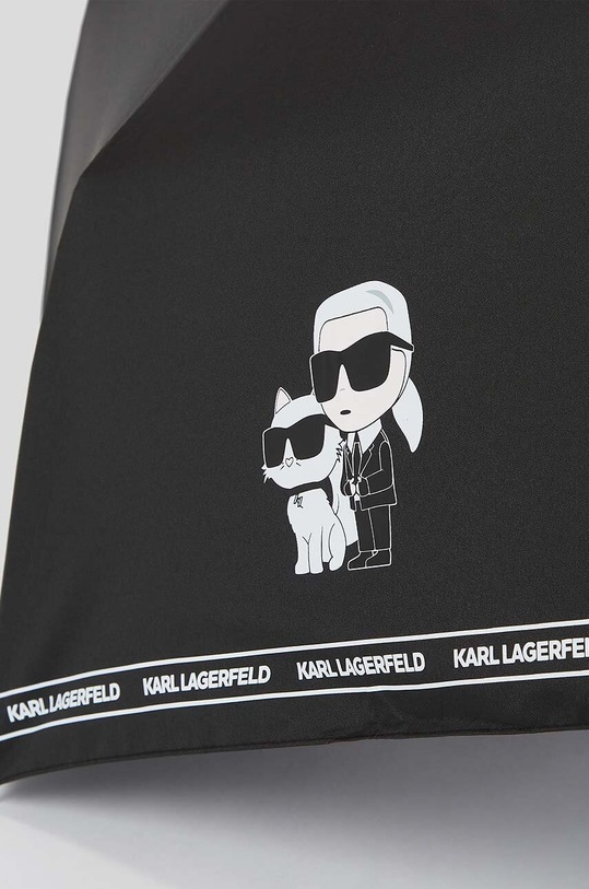 Karl Lagerfeld parasol 230W3884 czarny AA00