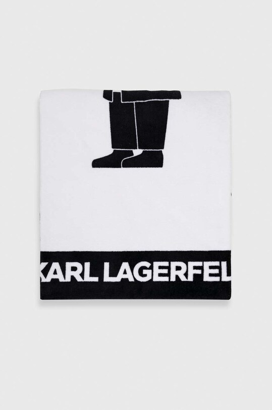 Βαμβακερή πετσέτα Karl Lagerfeld 230W3958 λευκό AA00