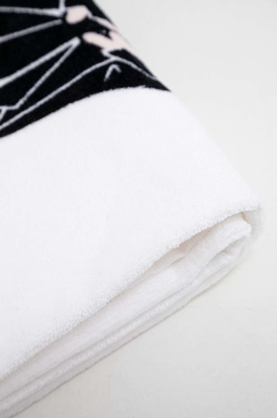 Akcesoria Karl Lagerfeld ręcznik bawełniany 230W3958 biały