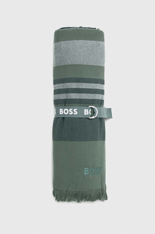 Doplnky Bavlnený uterák BOSS SEARIDE zelená