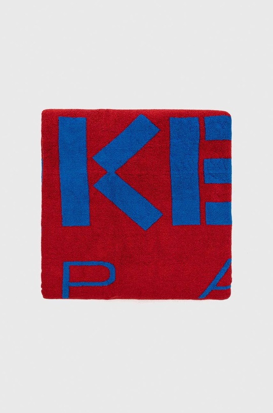 Βαμβακερή πετσέτα Kenzo KLABEL μπλε SS23