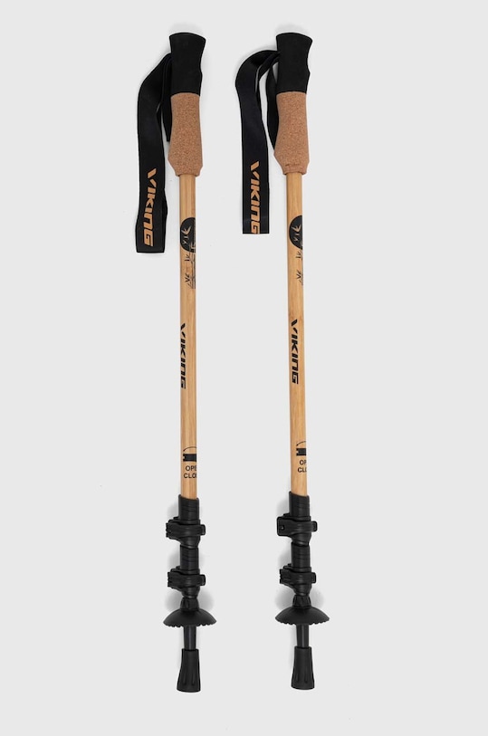 Viking bețe de trekking Bambu Pro bej 610.25.3222