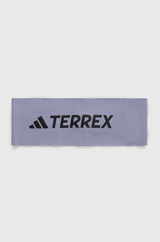 Traka za glavu adidas TERREX print ljubičasta HS7992