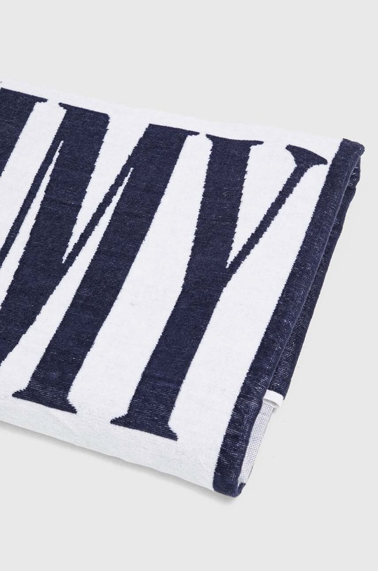 Tommy Jeans ręcznik bawełniany UU0UU00072.PPYX granatowy SS23