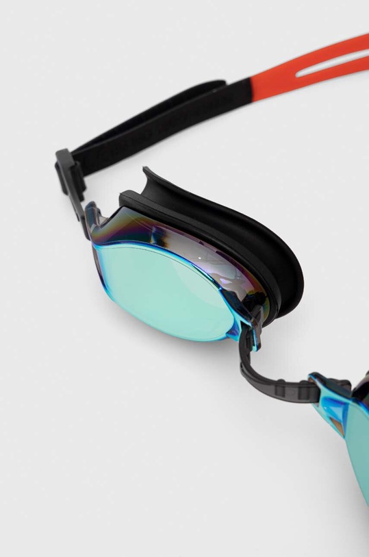 Nike okulary pływackie Chrome Mirror NESSD125 czarny SS25