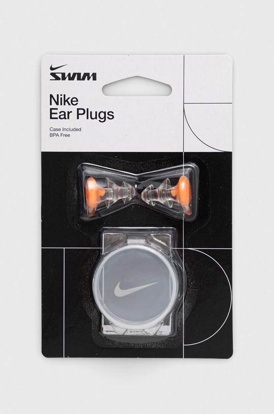 Špunty do uší Nike oranžová NESS9175