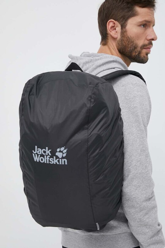 Pláštěnka na batoh Jack Wolfskin Planet friendly šedá 8002741