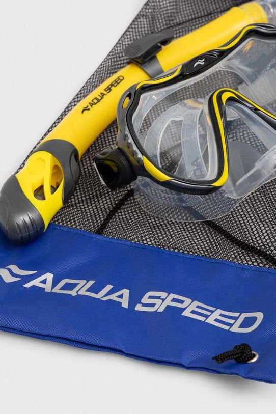 Κιτ κατάδυσης Aqua Speed Java + Elba κίτρινο Java.Elba