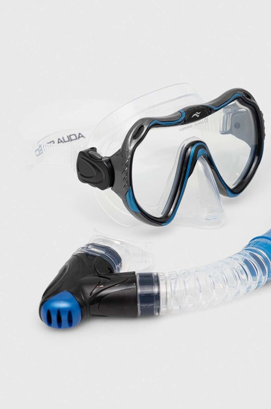 Аксессуары Комплект для дайвинга Aqua Speed Java + Elba Java.Elba голубой