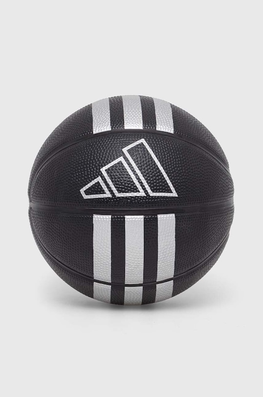 adidas Performance piłka do koszykówki 3-Stripes Rubber Mini sporty zespołowe czarny HM4972