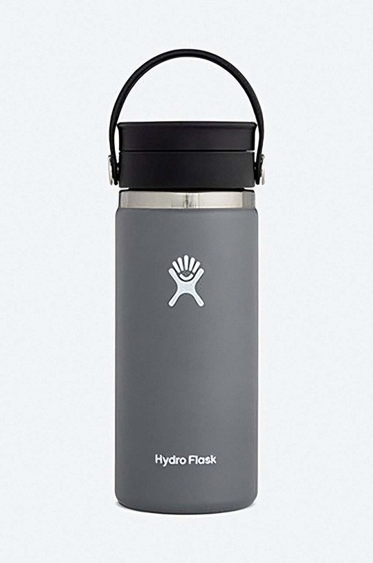 Hydro Flask thermal mug 16 Oz Wide Flex Sip Lid gray W16BCX010
