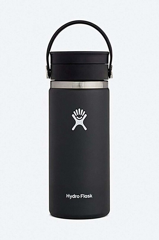 Hydro Flask kubek termiczny 16 Oz Wide Mouth Flex Sip Lid czarny W16BCX001