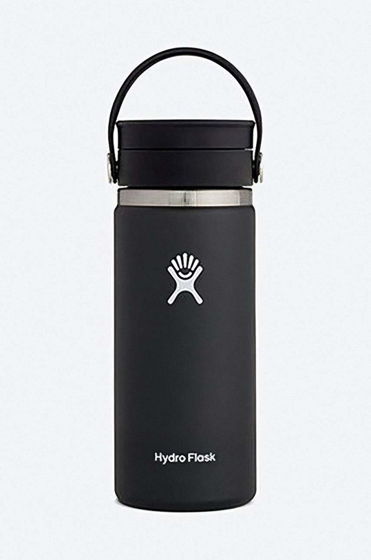 Hydro Flask kubek termiczny 16 Oz Wide Mouth Flex Sip Lid W16BCX001 czarny SS23