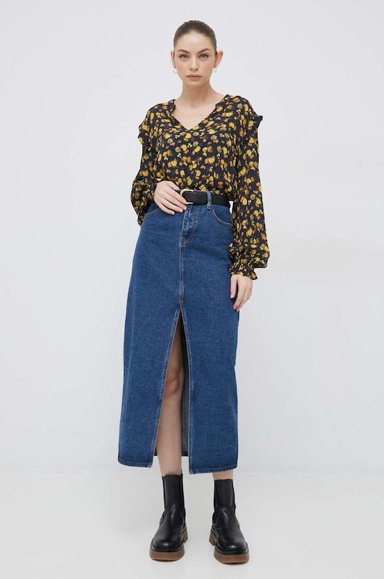 Bluza Tommy Hilfiger WW0WW37129.PPYX rumena SS23