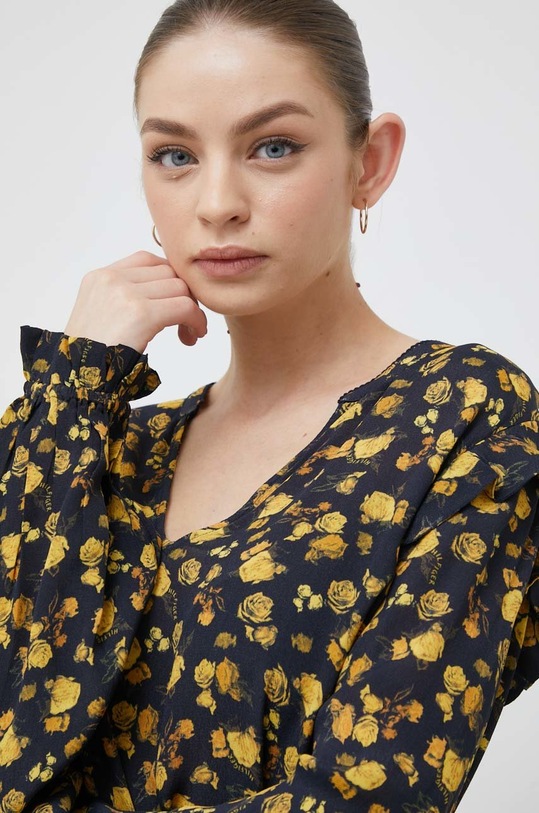 Bluza Tommy Hilfiger rumena WW0WW37129.PPYX