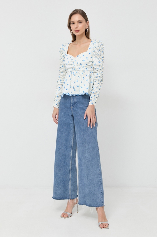 Notes du Nord bluzka Francesca 12944 niebieski SS23