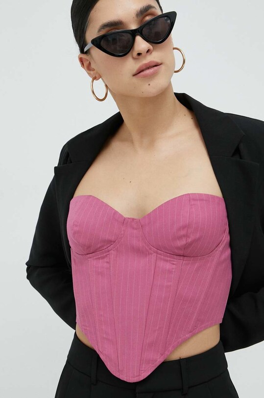 Bardot top fioletowy 57805TB1.PINK.HAZE
