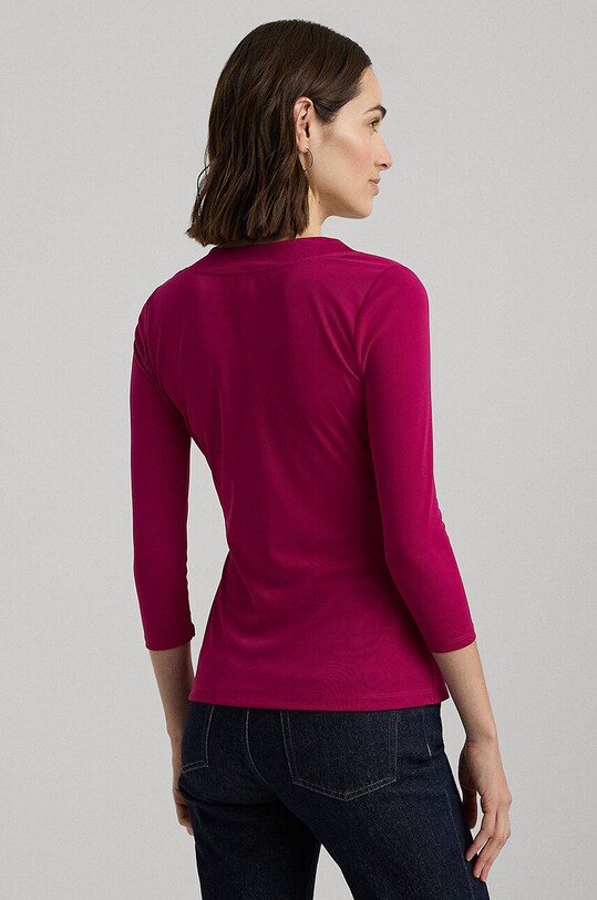 Блузка Lauren Ralph Lauren 200889081 бордо SS25