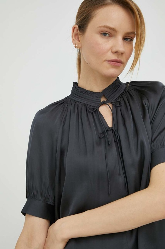 Bluza Herskind Brez vzorca siva 4633370