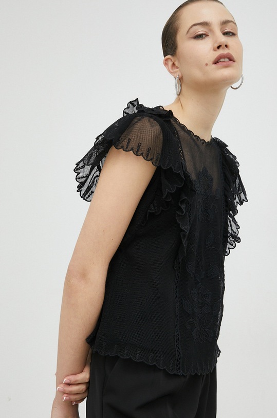 Twinset bluza negru 231TP2023