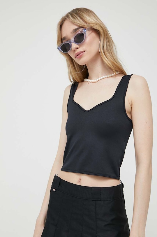 Abercrombie & Fitch top uni negru KI139.3173.900