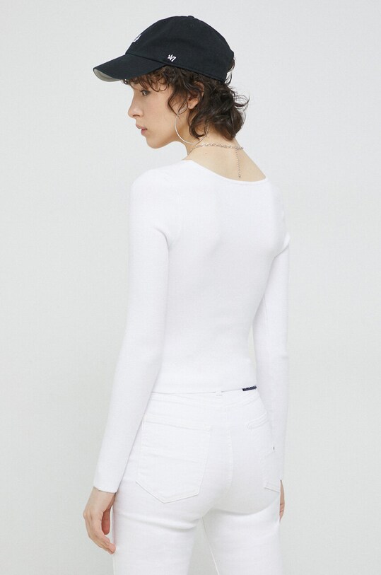 Îmbrăcăminte Abercrombie & Fitch pulover KI150.3107.101 alb