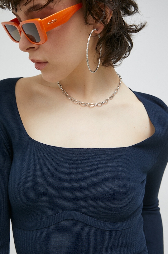 Sveter Abercrombie & Fitch tmavomodrá KI150.3107.200