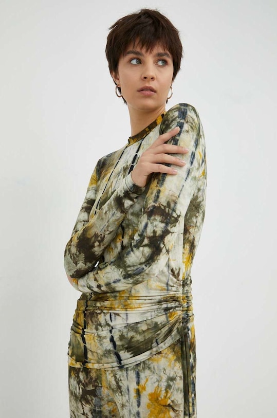 Résumé longsleeve cu modele multicolor 17470965