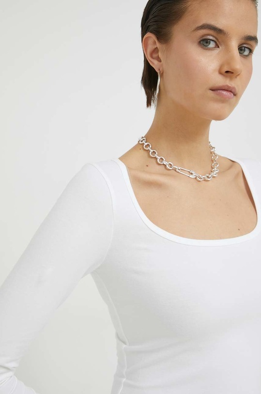 Hollister Co. longsleeve biały KI339.3192.100