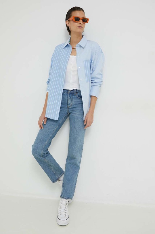 Hollister Co. hosszú ujjú KI339.3282.100 fehér SS23
