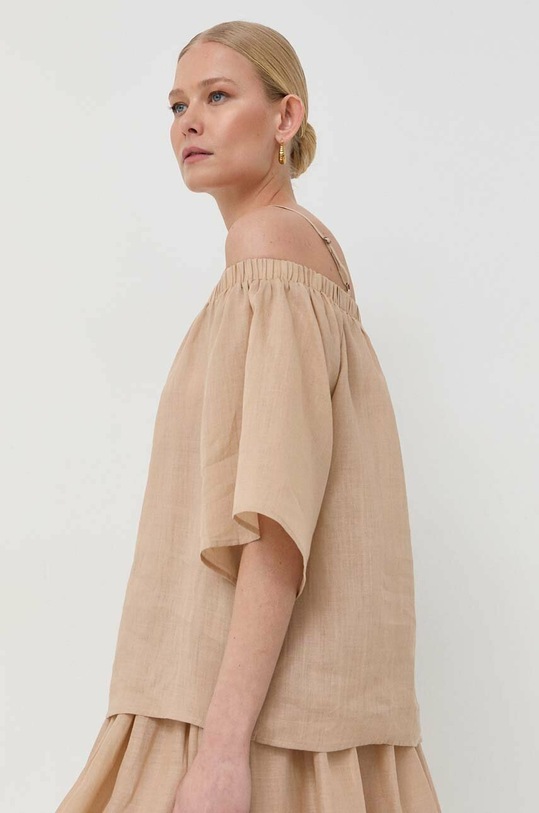 Odzież Twinset bluzka 231LM2MCC beżowy