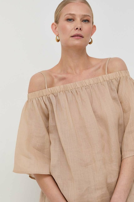 Twinset bluzka beżowy 231LM2MCC