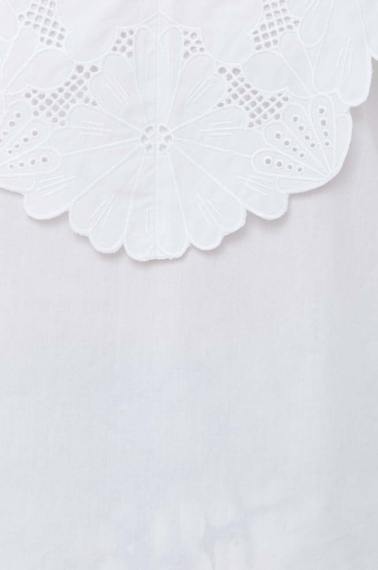 Twinset bluza din bumbac 231TT2302 alb